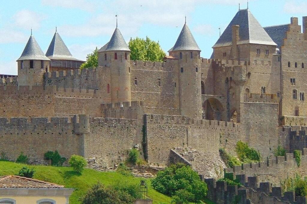 Spacieux Appartement Au Pied De La Cite Medievale Carcassonne Exteriör bild