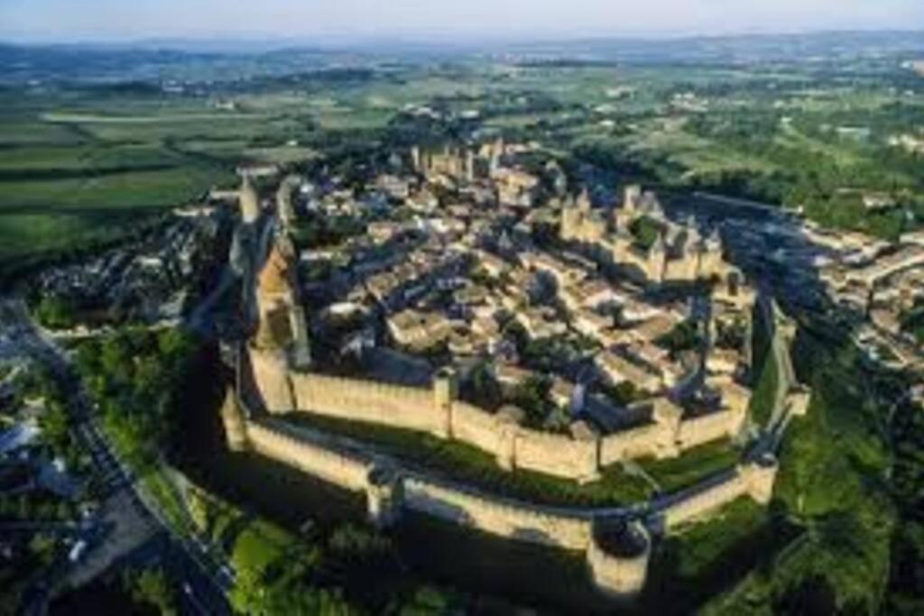 Spacieux Appartement Au Pied De La Cite Medievale Carcassonne Exteriör bild